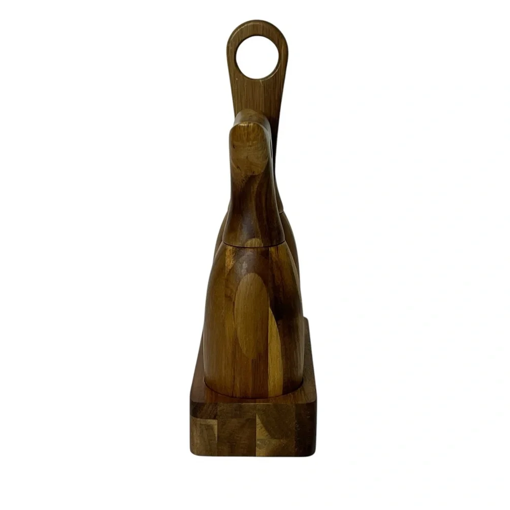 Acacia Wooden‎ Refillable Salt and Pepper Grinder Set With Tray